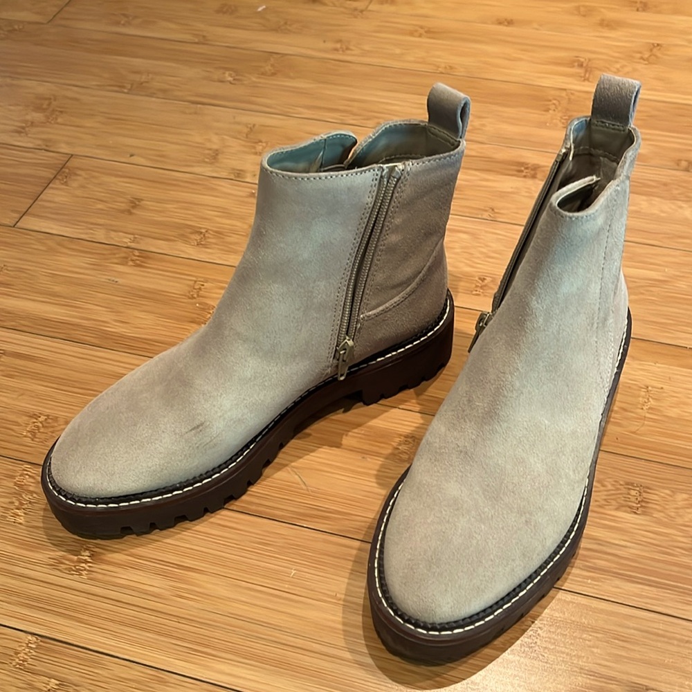 Nordstrom beige lug boots